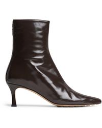 Bottega Veneta - Sofia 60Mm Calfskin Ankle Boots - Lyst