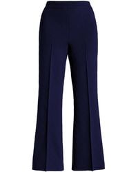 High Sport - Long Kick Flared Stretch-cotton Knit Pants - Lyst