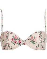 Agua Bendita - Magdalena Floral Underwire Bikini Top - Lyst