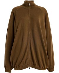 Frankie Shop - Baxe Knit Wool-Blend Track Jacket - Lyst