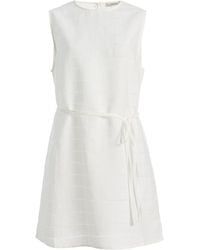 Asceno - The Sintra Linen-Cotton Mini Dress - Lyst