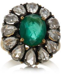Amrapali - One-of-a-kind Rajasthan Emerald, Diamond Ring - Lyst