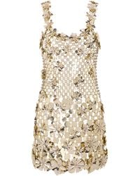 Rabanne - Chainmail Mini Dress - Lyst