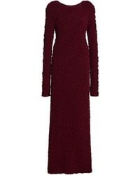 By Malene Birger - Venus Smocked Knit Maxi Dress - Lyst