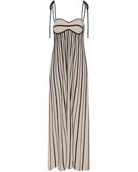 ANDRES OTALORA - Para Ella Pleated Maxi Dress - Lyst
