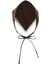 Miu Miu - Tie-Around Poplin Bandana - Lyst