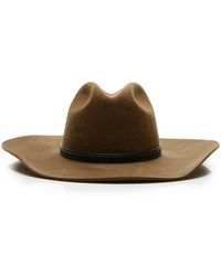 Janessa Leone - Nash Wool Fedora - Lyst