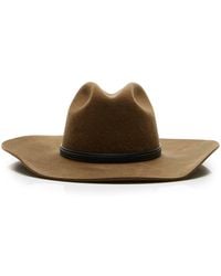 Janessa Leone - Nash Wool Fedora - Lyst