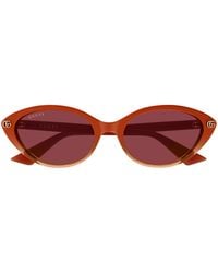 Gucci - Cat-Eye Acetate Sunglasses - Lyst