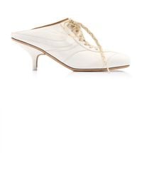 Dries Van Noten - Suede Sneaker Mules - Lyst