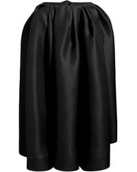 KHAITE - Adara Silk Twill Organza Maxi Skirt - Lyst