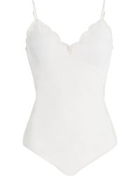 Sea - Babette Eyelet One-Piece Swimsuit - Lyst