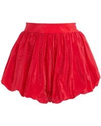Frankie Shop - Alina Sheer Bubble-Hem Shorts - Lyst
