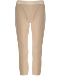 LAQUAN SMITH - Mid-Rise Capri Pants - Lyst