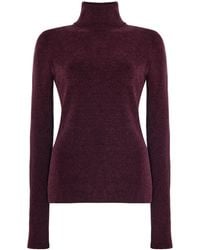Gabriela Hearst - Torcello High-Neck Silk Top - Lyst