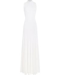 Christopher Esber - Maico Mock-neck Jersey Gown - Lyst