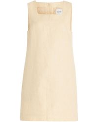 Posse - Rio Linen Mini Dress - Lyst