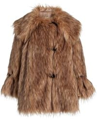 By Malene Birger - Exclusive Yvette Short Faux Fur Coat - Lyst