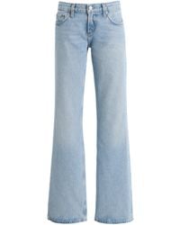 Agolde - Low-Rise Bootcut Jeans - Lyst