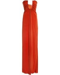Christopher Esber - Arced Palm Jersey Maxi Dress - Lyst