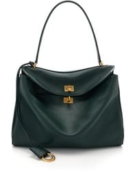 Balenciaga - Rodeo Medium Leather Top Handle Bag - Lyst