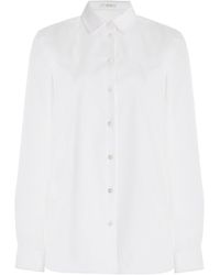 The Row - Metis Cotton Shirt - Lyst