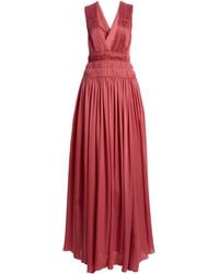 Ulla Johnson - Boheme Pleated Silk Gown - Lyst