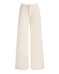 Citizens of Humanity - Nora Low-Rise Linen Trousers - Lyst