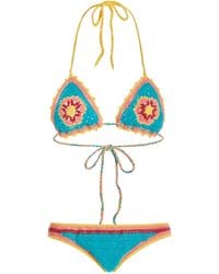 Akoia Swim - Exclusive Crocheted Cotton Bikini - Lyst