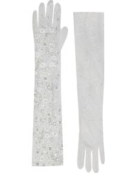 Ila - Eline Floral Sequin Gloves - Lyst