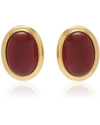 Ben-Amun - Exclusive Madison 24k Gold-plated Carnelian Earrings - Lyst