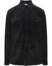 Gabriela Hearst - Irene Suede Overshirt - Lyst