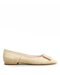 Roger Vivier - Gommettine Woven Piping Flats - Lyst