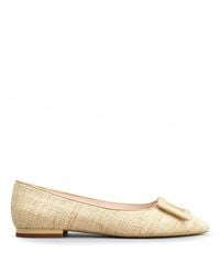 Roger Vivier - Gommettine Woven Piping Flats - Lyst