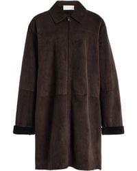 The Row - Dakara Shearling Coat - Lyst