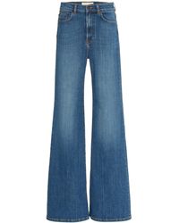 Jeanerica - Fuji Stretch High-rise Flared-leg Jeans - Lyst