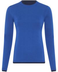 Gabriela Hearst - Leif Cashmere-Silk Crewneck Sweater - Lyst