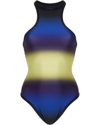 The Attico - Gradient-printed Racerback One-piece Swimsuit - Lyst