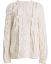 Gabriela Hearst - Westal Wool-Cashmere Fisherman Sweater - Lyst