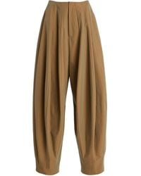 Ashlyn - Blaine Paneled Cotton Balloon Pants - Lyst