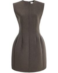 Frankie Shop - Bryn Cinched Crepe Mini Dress - Lyst