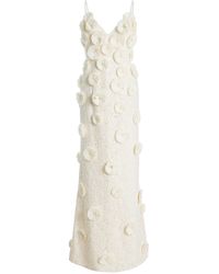 Jonathan Simkhai - Maven Floral Raffia Gown - Lyst