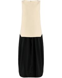 House of Dagmar - Open-Back Two-Tone Maxi Dress - Lyst