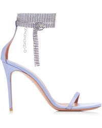 amina muaddi black heels