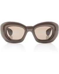 Loewe - Inflated Butterfly-frame Acetate Sunglasses - Lyst