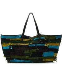 STAUD - Christos Large Braided Tote Bag - Lyst