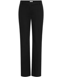 St. Agni - 90S Low-Rise Wool Straight-Leg Pants - Lyst