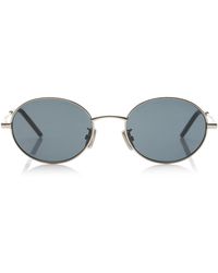 Givenchy - City Round-Frame Metal Sunglasses - Lyst