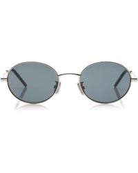 Givenchy - City Round-Frame Metal Sunglasses - Lyst