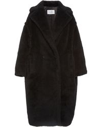Max Mara Oversized Coat - Black